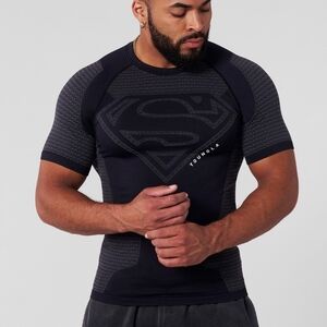 YoungLA Men's Black and Gray Rash Guard